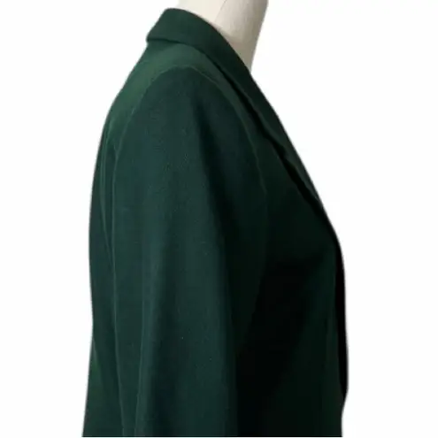 Laura Gayle Vintage Petite Hunter Green Notch Lapel Wool Blazer Women’s Size 10P