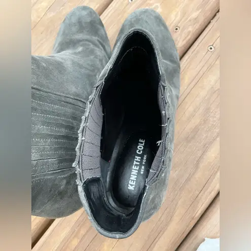 Comfy mid heel booties πΏππ Gray Size undefined