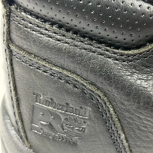 TIMBERLAND PRO TITIAN WOMEN WORK BOOT STEEL TOE SAFETY LEATHER 7W BLACK NEW Size undefined