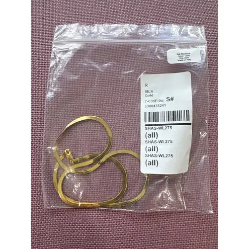 SHASHI Silk Gold Necklace in Gold New Womens Jewelry