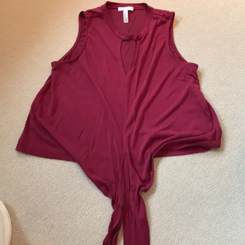 Leith Maroon Tank