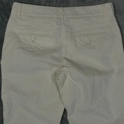 EXPRESS VTG Y2K  Editor Pants White Tapestry Textured Bootcut Women's 4