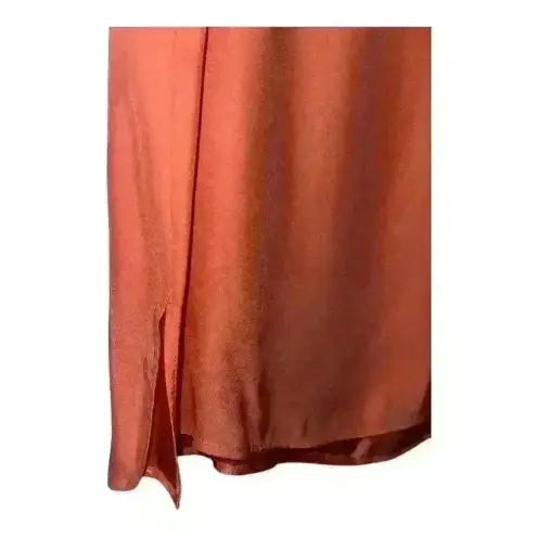 Vince  Coral Silky Sleeveless Blouse,‎ Small