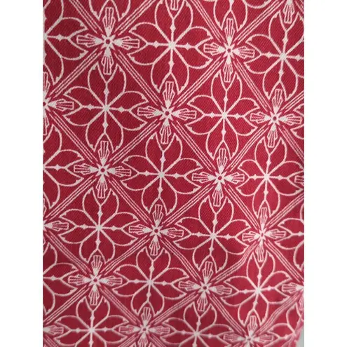 The Kooples Skin Women's Floral Cotton Stretch Skinny Jeans Pink White Size 27