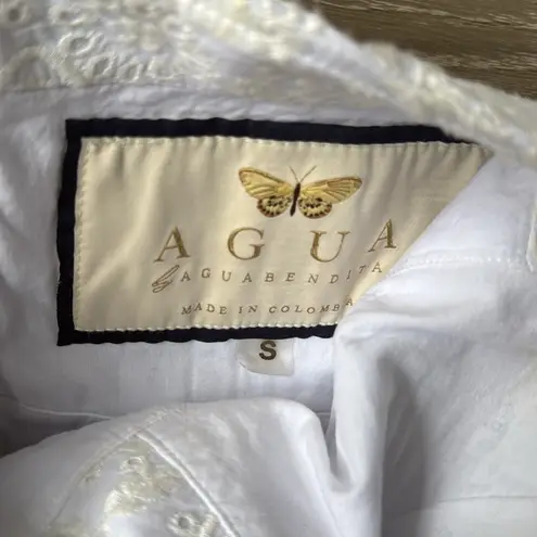 Agua Bendita Agua By Cedro Lace Bustier Mini Dress Small