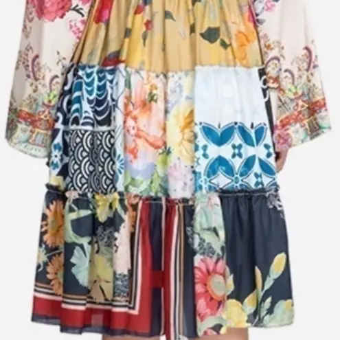 Johnny Was silk Dunas dress NWT