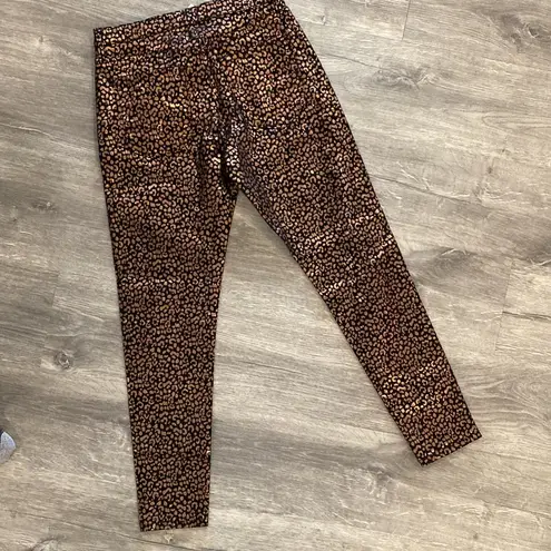 Banana Republic NWT  Mid-Rise Skinny Stretch Leopard Ankle Pant / Jean