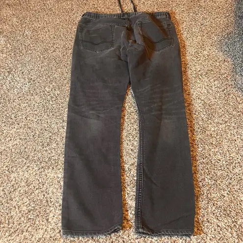 Bullhead Denim Co. Womens Skinny Medium Black Wash Pull On Jeans Size undefined