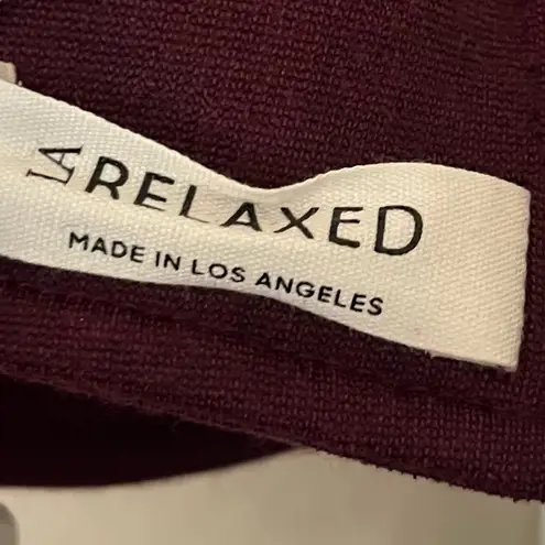 LA Relaxed • NWT Elegant Burgundy Scarf Pink