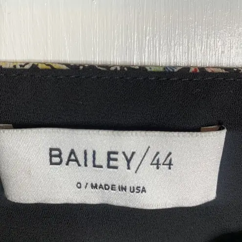 Bailey 44 Tropical Floral Print Ruffle MIDI Flowy Skirt W-397 Sz 0