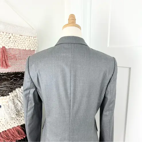 Hugo Boss BOSS Jelenna Pinstripe Blazer Sz 10