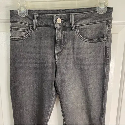 DL1961 Margaux Classic Black Women's Ankle Skinny Jeans Size 24 dark academia