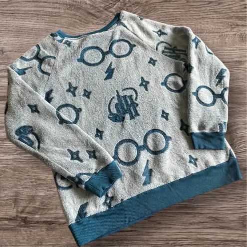 Harry Potter Blue Crewneck Pullover Medium