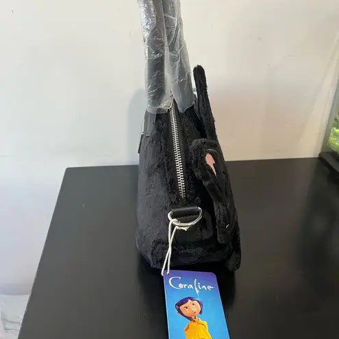 Lounge Fly Coraline 15th Anniversary Cat Plush Crossbody Bag