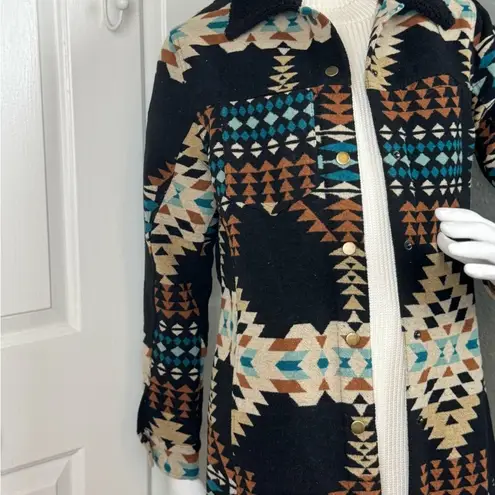 Blue Buttercup Sterling Kreek Southern Roots Jacket Size Small Southwestern Vibrante Boho