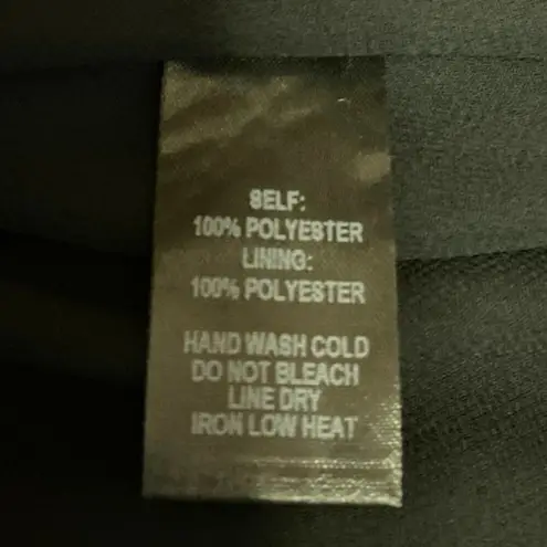 NEW Lulus Black Silky Satin Sleeveless Ruffle Cami Camisole Mini Tank Dress Sz L Size L