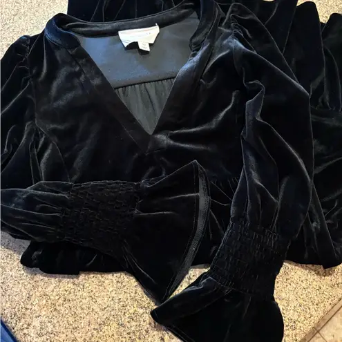 Tuckernuck POMANDER PLACE by Black Velvet Kenzo Dress Size XS Tiered Mini Swing