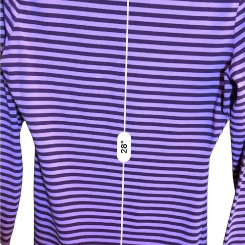 Matilda Jane  Round of Applause Purple Stripe Shirt Women’s Size Small​​​