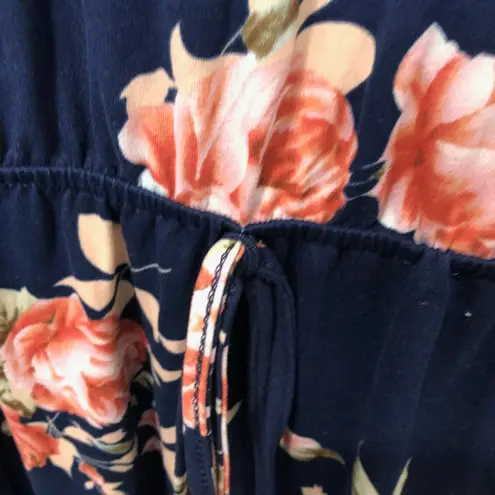 Simier Fariry Women's Hide Belly Blouson Knee Length Dress with Pockets XL