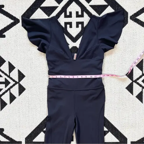 Free People Movement FP Movement On The Edge Black Jumpsuit Onsie in Black Small