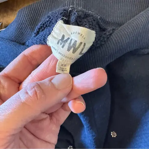 Madewell MWL Airyterry Floral Embroidered‎ Sweatpants