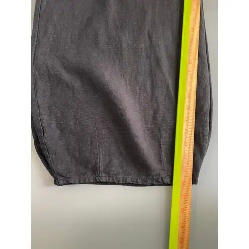 Bryn Walker Black Pullon Pants Lagenlook Balloon Barrel Leg Size Small