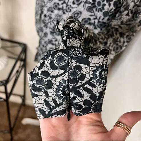 Walter Baker WALTER‎ BAKER Jeny Ruffle Trimmed Georgette Blouse Black Size S NWT Business - Image 9