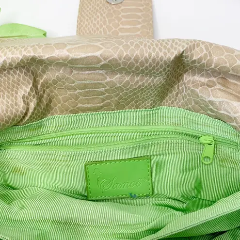 Samoe Bowtie Snakeskin Looking Clutch / Crossbody