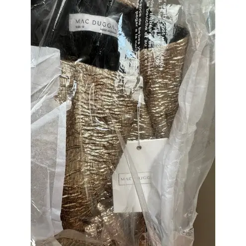 Mac Duggal NEW NWT 68608 Antique Bronze Maxi Gown size 12