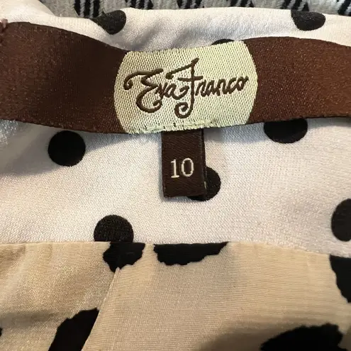 Eva Franco Mini Skirt Sz 10 Bubble Hem Bow