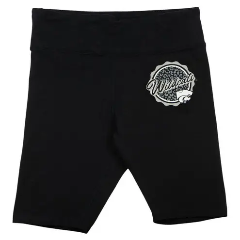 Rivalry Threads NCAA Kansas State Wildcats Women's Cotton/Spandex Bike Shorts in Black, XL