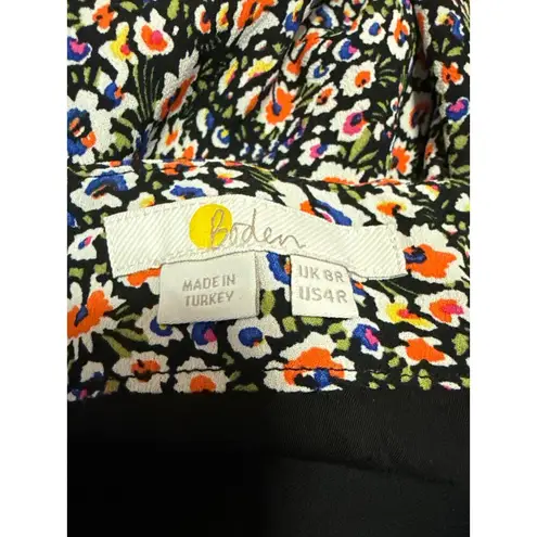 Boden Cecelia Multicolor Floral Print Side Zip Flowy Midi Maxi A