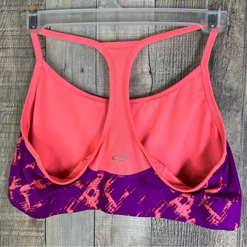 C9 Champion Racerback Sports Bra in Purple & Pink