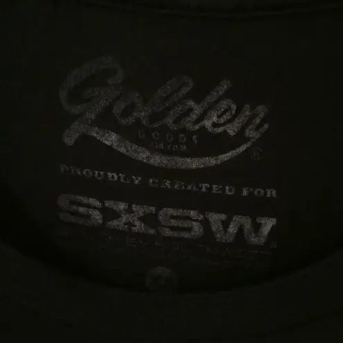 2015 SXSW Austin Black Ladies Cut Retro T