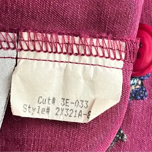 Vintage Y2k Amy K Su Purple Maxi Dress Teacher Grammacore Hippie Boho Artsy M Size M