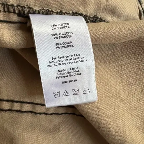 See Thru Soul Fitted Leopard Animal Print Denim Trucker Jacket Size XS NWT Tan