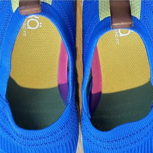 Ryka Hera Slip-On Shoes Blue Sz 11 Casual Comfort Knit Loafers Sneakers Luxury