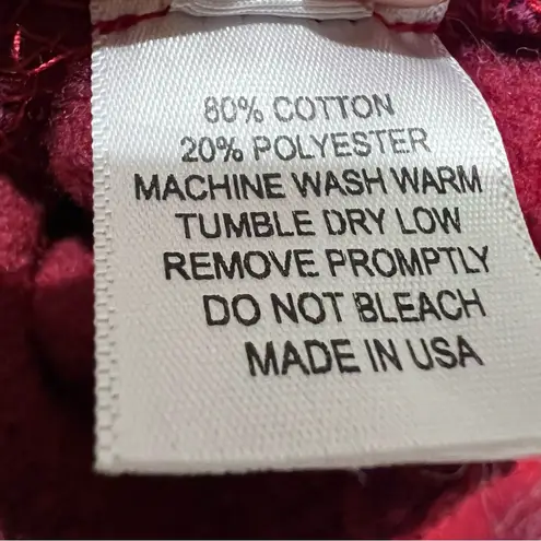 Purple and Red Cropped Tie