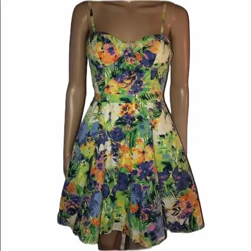 Jessica Simpson  floral dress