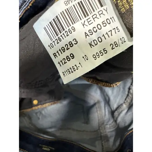 Mavi Jeans Womens Straight Leg Jeans Kerry Mid-Rise Denim Size 28 Stretch