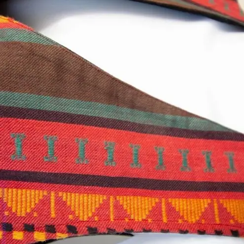 Boom women's 100% cotton multicolor‎ vest, size M Red Size M