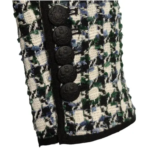 Veronica Beard NWT Diego Dickey Jacket Blue/Pinegrove Multi Professional Size 4 - Image 3