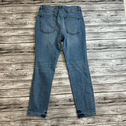 DL 1961 Women's Florence Cropped Instasculpt Skinny Perry Jeans 27 Medium Blue