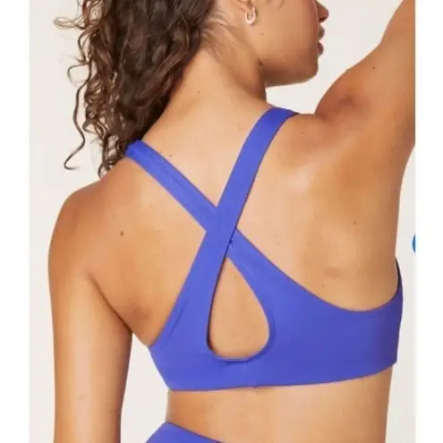 ANDIE  Swim Caledonia Bikini Top in Lapiz Blue Size Small NWT