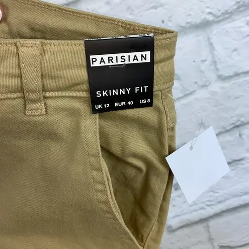 Khaki Side Pocket Detail Cargo Jeans NWT Tan Size 2