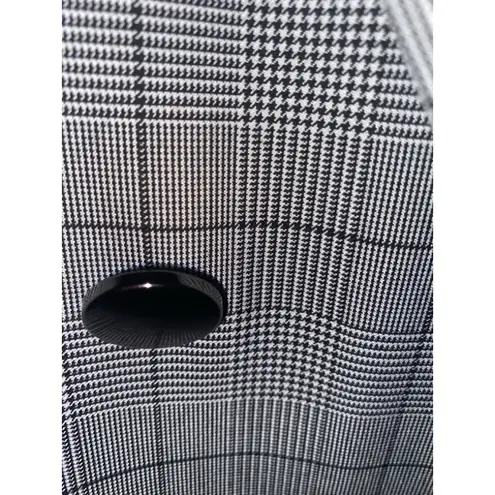 Emporio Armani Women's Blazer Size 42 Gray Plaid