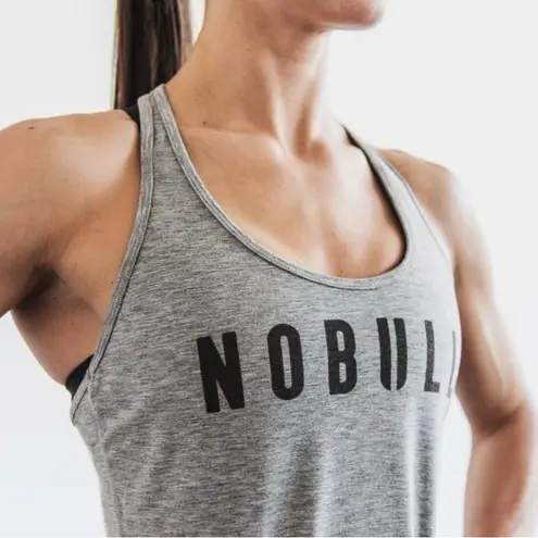 Nobull NWT Women’s Classic Racerback Tank - XXL - Heather Grey
