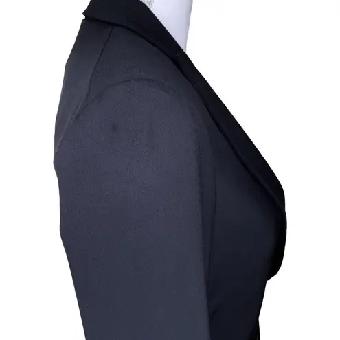 Veronica Beard Black Scuba Dickey Jacket Blazer Size 2