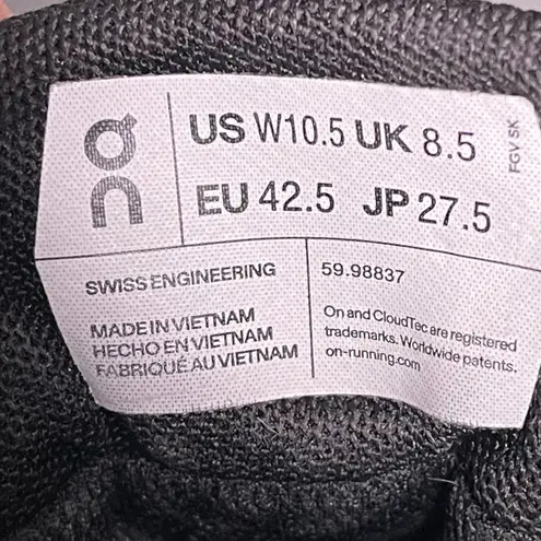 On Cloud 5 Waterproof Women's Gray Running Shoes Size 10.5