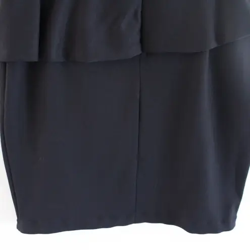 G By Giuliana Rancic Black Peplum Skirt Size 16W